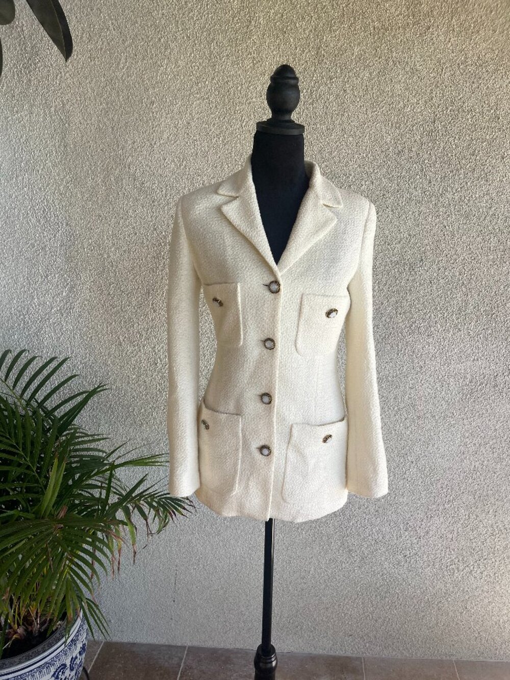 White Zara Blazer